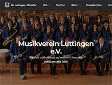 Tablet Screenshot of mv-luttingen.de
